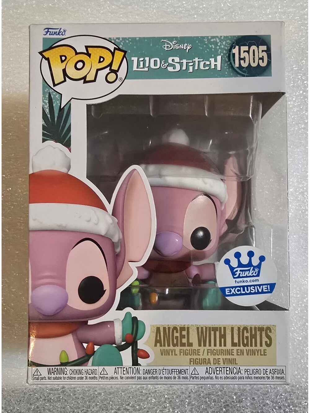 Funko Pop! Lilo & Stitch Disney 1505 Angel With Lights FE